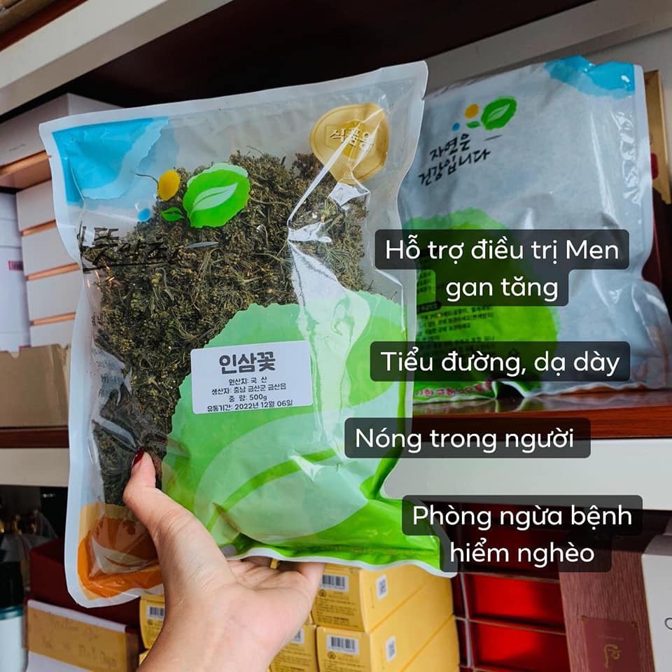 Trà hoa sâm khô hàn quốc, túi 500gr- tốt cho sức khỏe