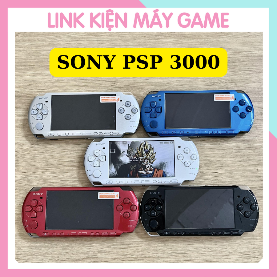 Máy game psp 3000 +phụ kiện