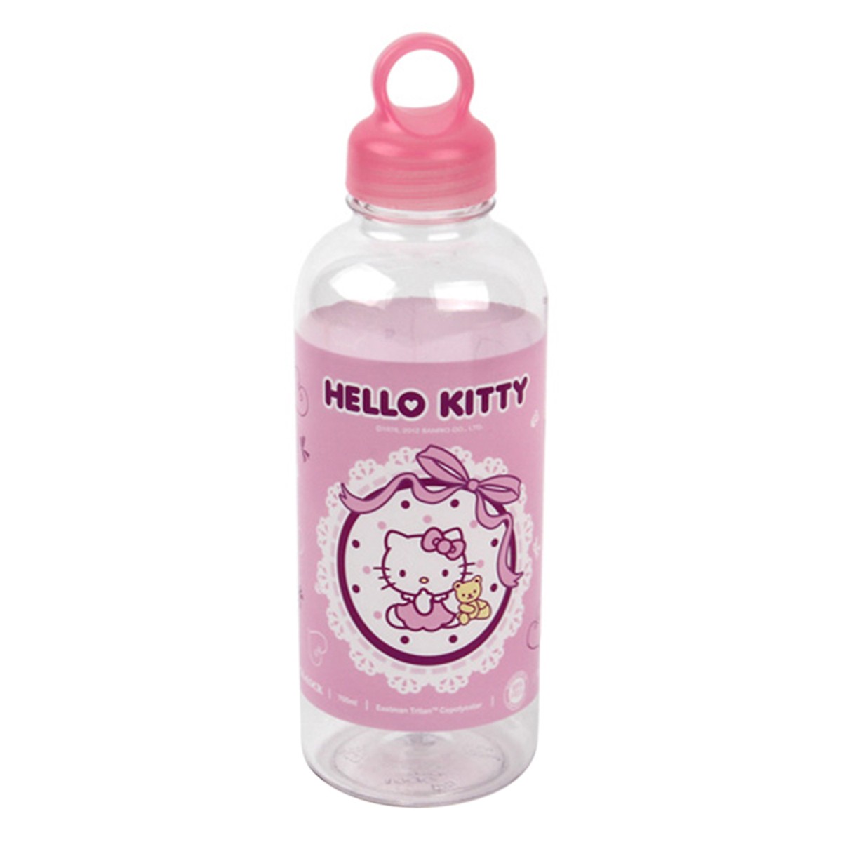 Bình nước bằng nhựa lock&lock hello kitty lace lkt625l