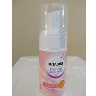 BỌT VỆ SINH PHỤ NỮ BETADINE FEMININE WASH FOAM 100ML ( MÀU HỒNG )