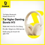 Tai Nghe Baseus Bowie H1i Bluetooth 5.3 38db ANC Khử Tiếng Ồn Hi-Res 3D Âm Thanh thời gian chờ 100H tai nghe không độ trễ Tai nghe Gaming