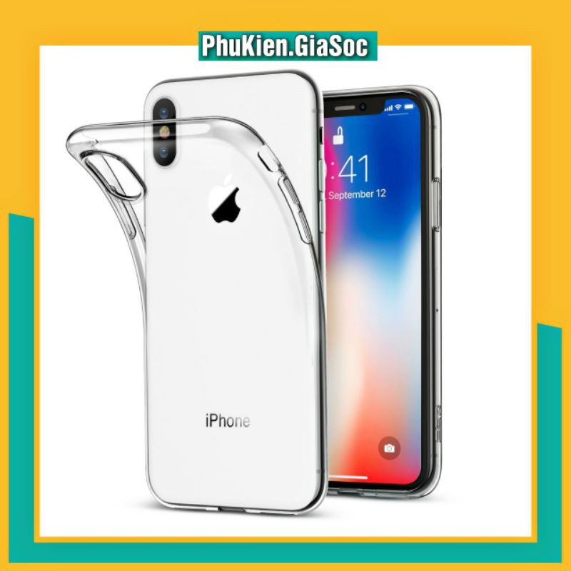 Ốp lưng iphone trong suốt chống trầy - chống va đập