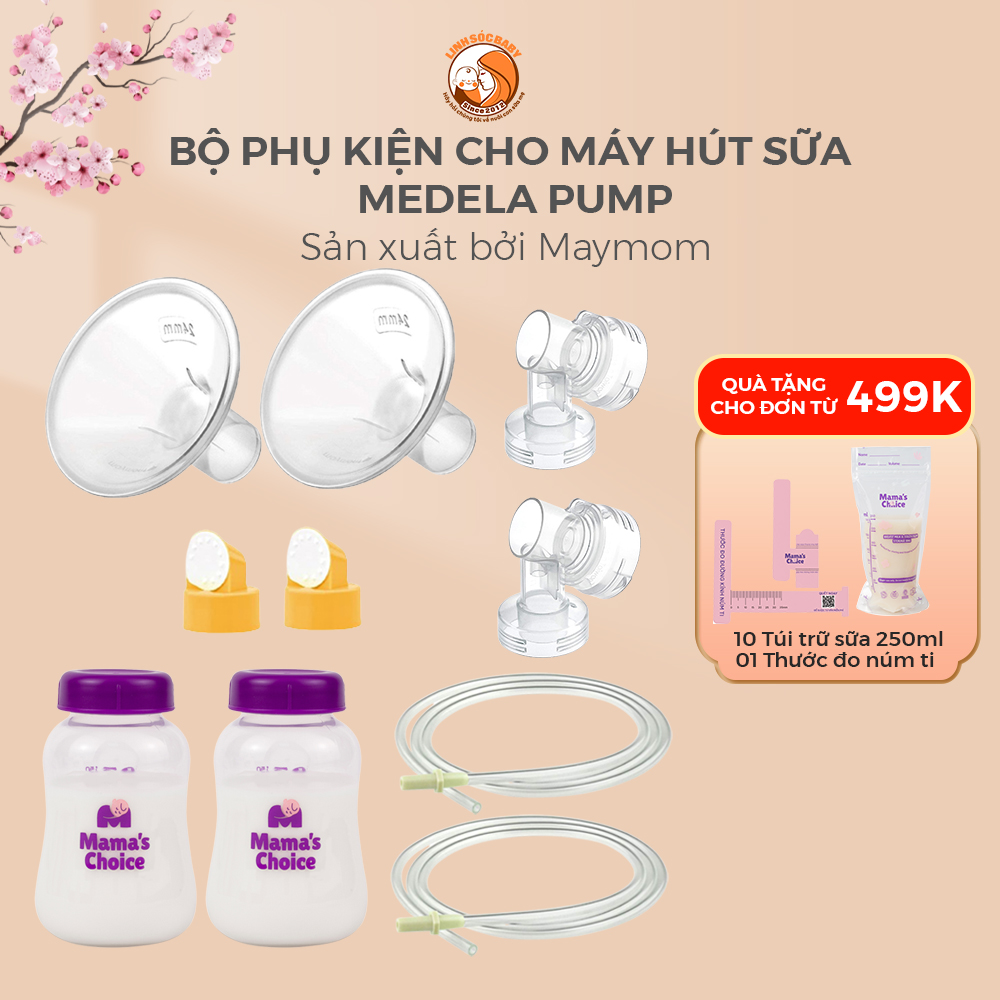Phụ Kiện Máy Hút Sữa Maymom Tương Thích Máy Medela Pump