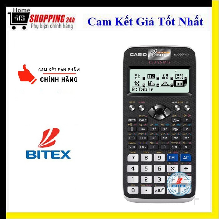 Máy tính Casio FX 580VN X là sản phẩm đỉnh cao của Casio với khả năng giải quyết mọi vấn đề tính toán từ cơ bản đến phức tạp. Đặc biệt, với tính năng giáo dục, máy tính Casio FX 580VN X còn là một công cụ hỗ trợ tuyệt vời cho học tập trong các khoa học tự nhiên.