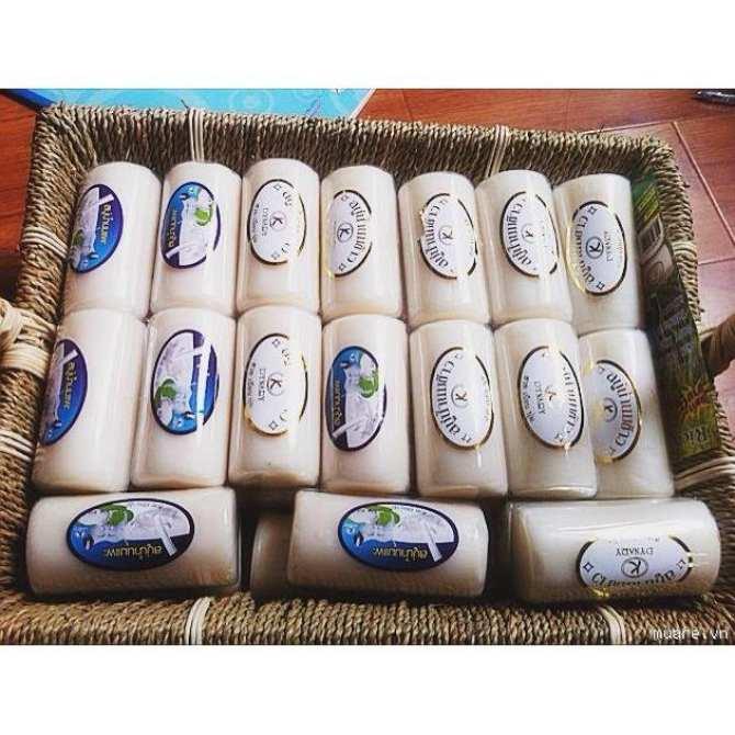 Bộ 02 cục xà bông gạo dynary thái lan