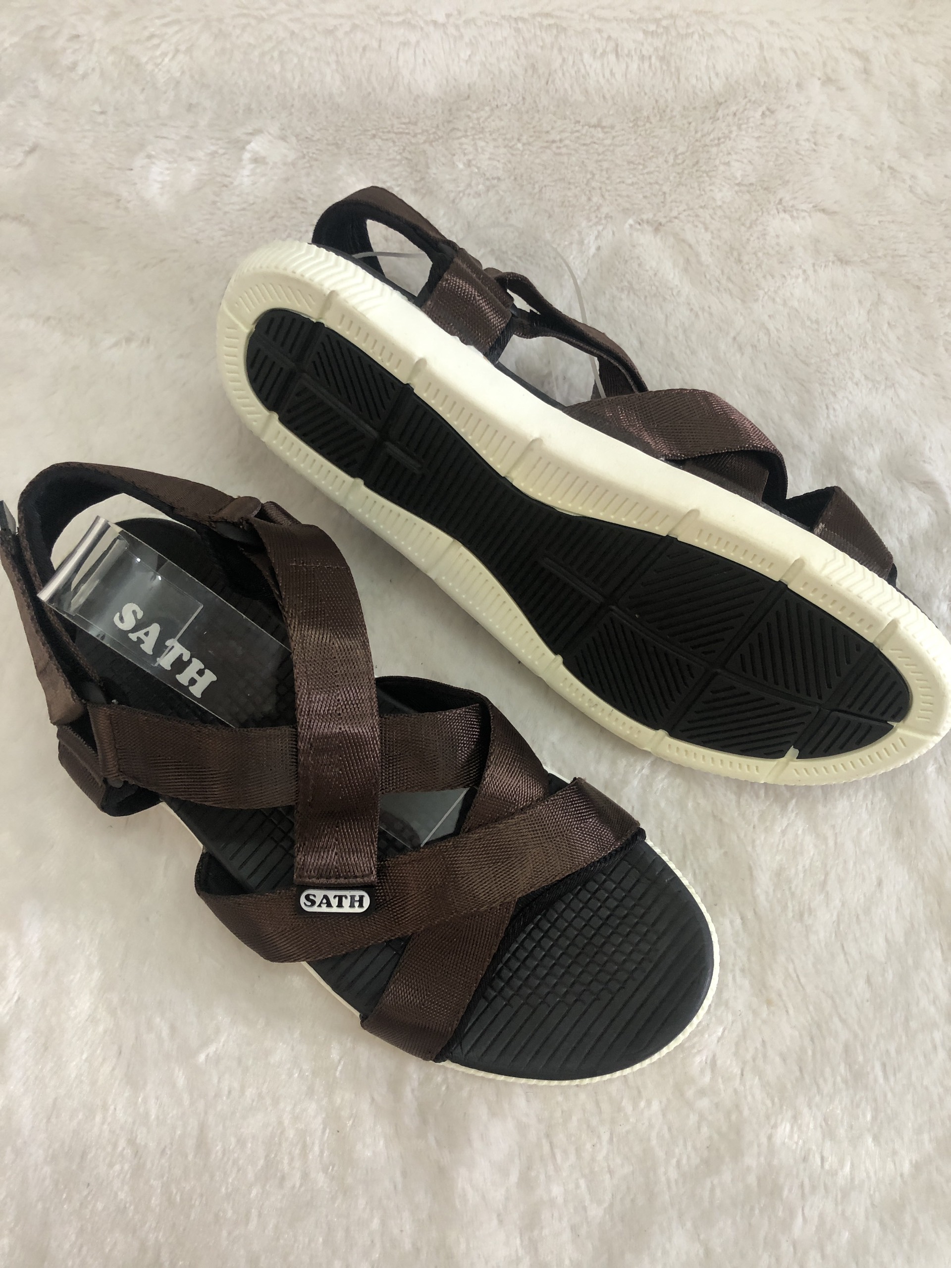 Sandal quai dù lẻ size 39/41 -sale-hỗ trợ khâu