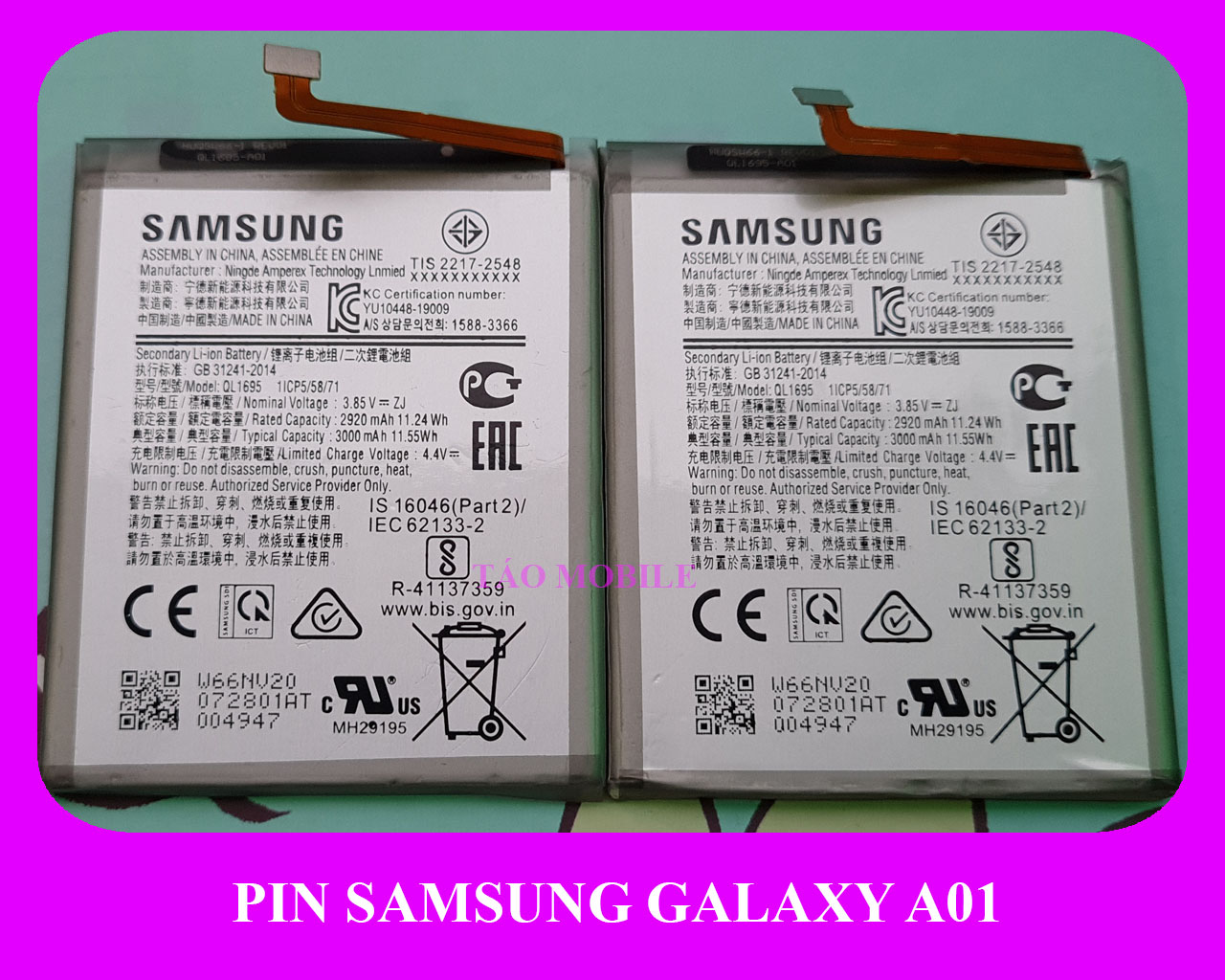 Pin samsung galaxy a01 công ty a015