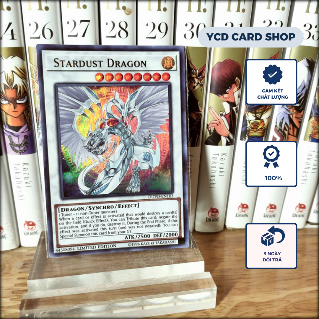 Thẻ bài yugioh chính hãng Stardust Dragon – Ultra Rare