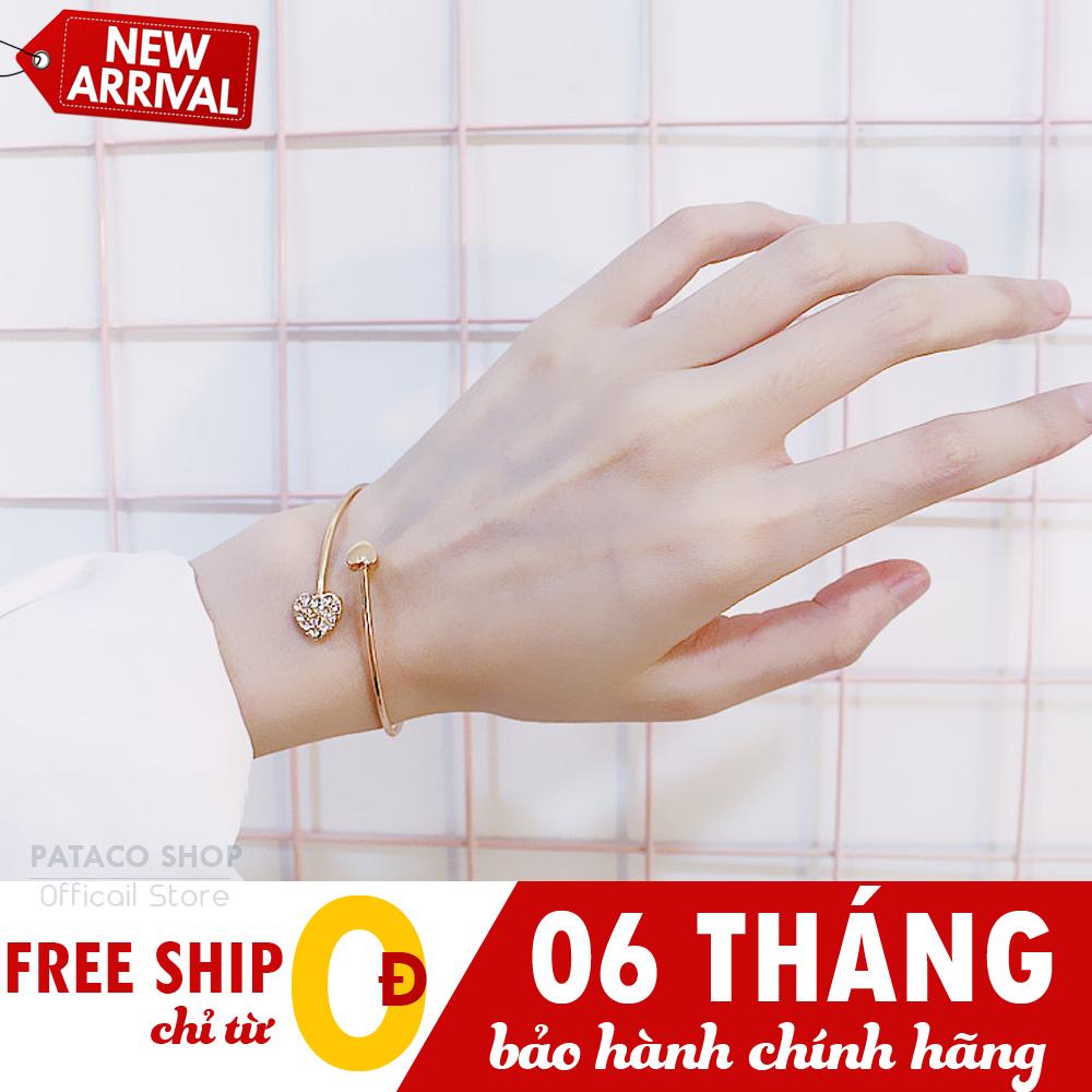 Vòng đeo tay nữ mũi tên trái tim xinh xắn, Sang trọng ,Thời trang cao cấp (Vừa mọi cổ tay)