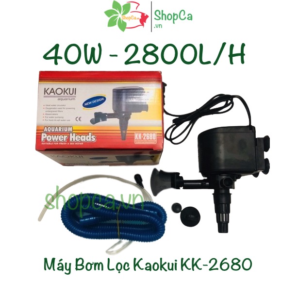 Máy Bơm Chìm Lọc Nước Kaokui KK-2680 40W-2800L H-1.8M - Bơm Nước 3 Trong 1