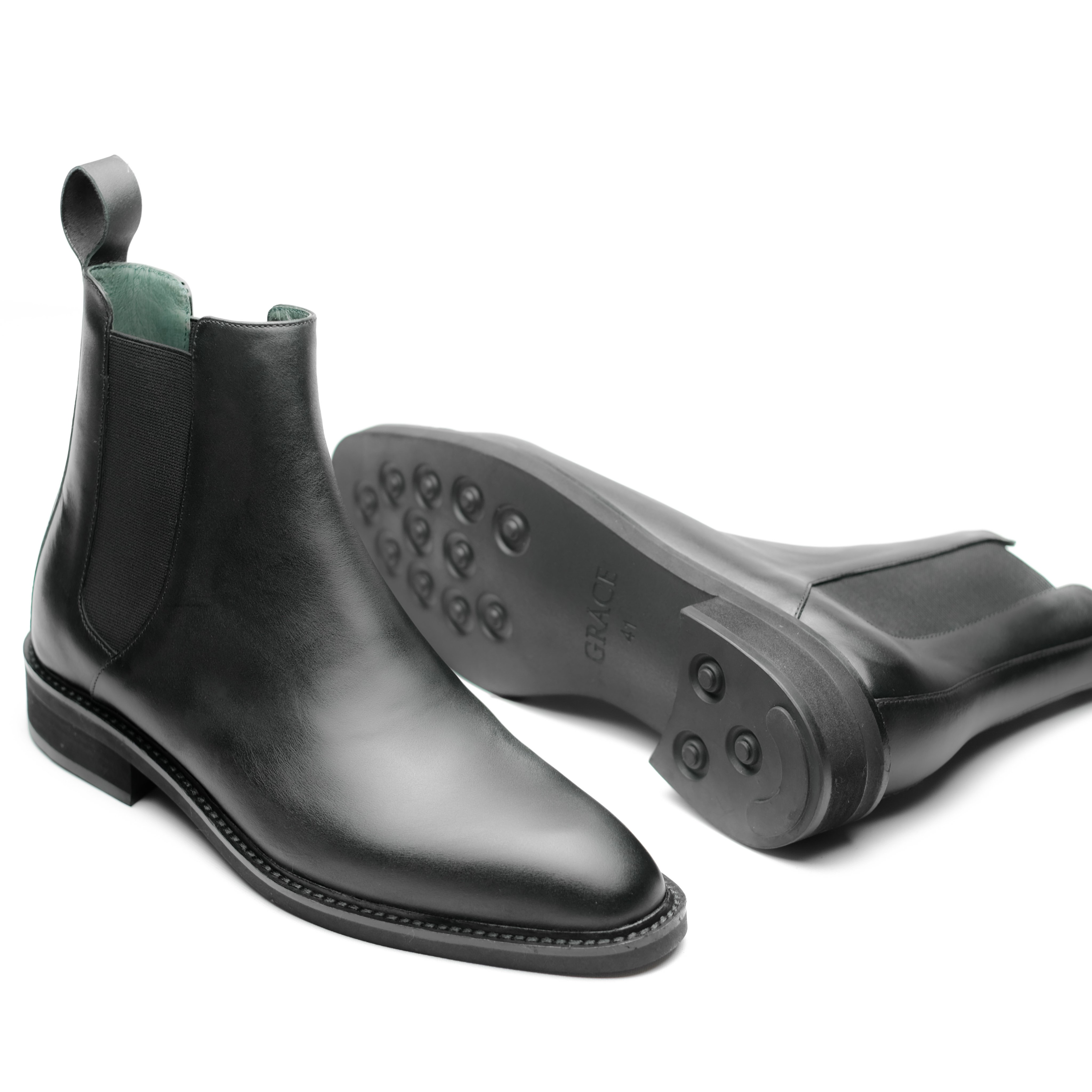 Chelsea boot - 186 black - grace sài gòn