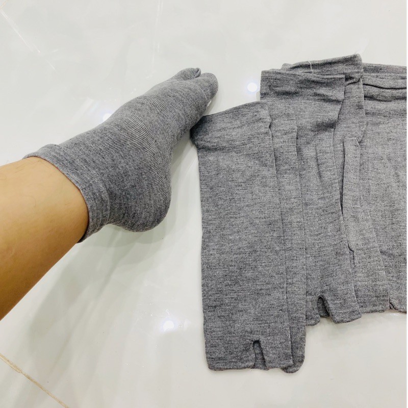 Combo 10 đôi vớ xỏ ngón nữ freesize cotton dày