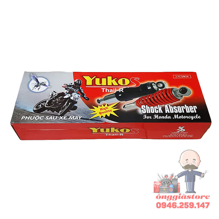 PHỤT TẢI - PHUỘC SAU 300KG YUKOS CHO XE CHỞ HÀNG, BA GÁC PT62