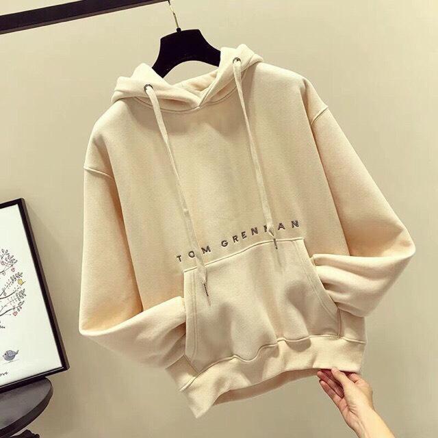 [HCM]Áo Khoác, Áo Hoodie thêu chữ TOMMY Cực đẹp Mẫu Mới V&ÁSTORE Chất nỉ ấm áp Form Rộng