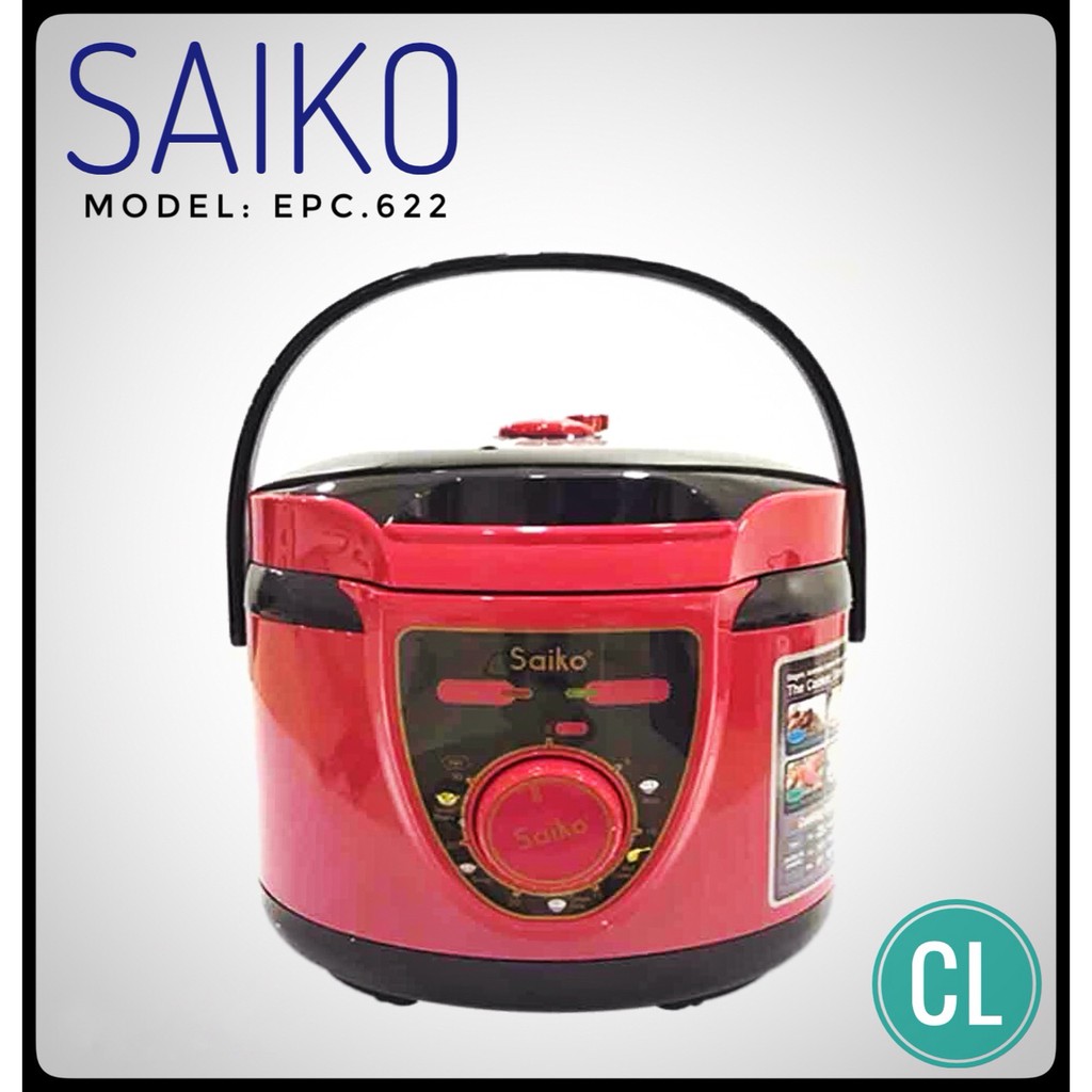 Nồi áp suất saiko quai xách 2.2 lít epc 622