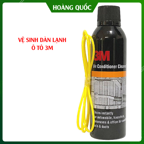 Vệ Sinh Dàn Lạnh, Vệ Sinh Điều Hoà Ô Tô, Dung Dịch Vệ Sinh 3M Air Conditioner Cleaner Foam Dạng Bọt,