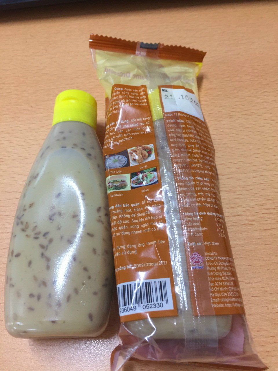 Sốt Mè Rang Hàn Quốc Ottogi - doanvat_hangduong