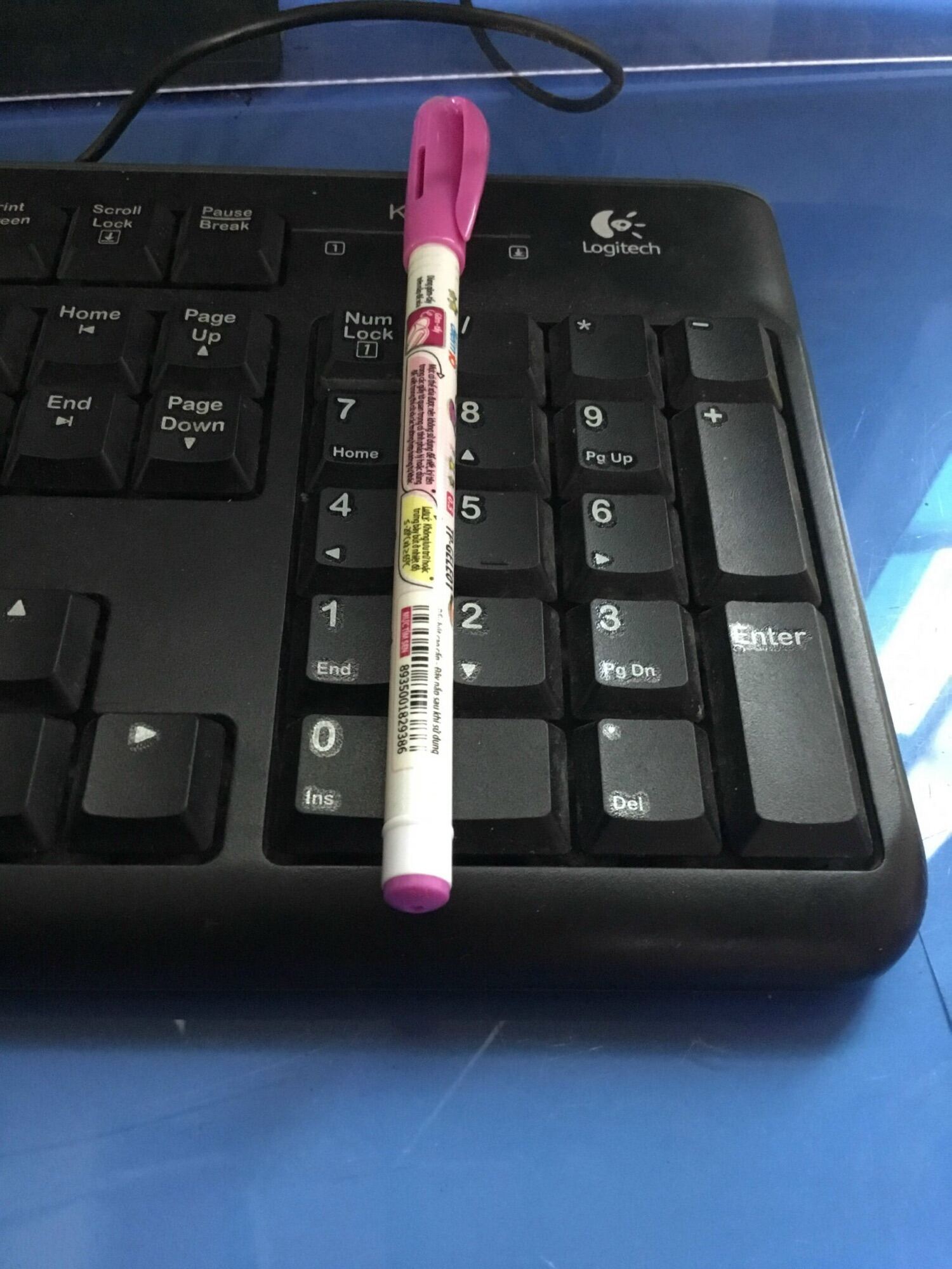 Sỉ chính hãng - bút gel xoá được thiên long điểm 10 tp-gele01 màu tím