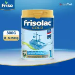 Sữa Bột Frisolac Gold 1 800G (cho trẻ từ 0-6 tháng tuổi)