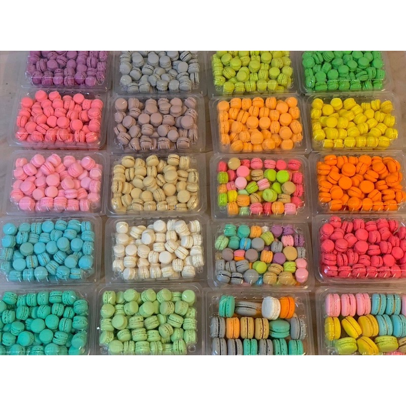 Set bánh macaron mini