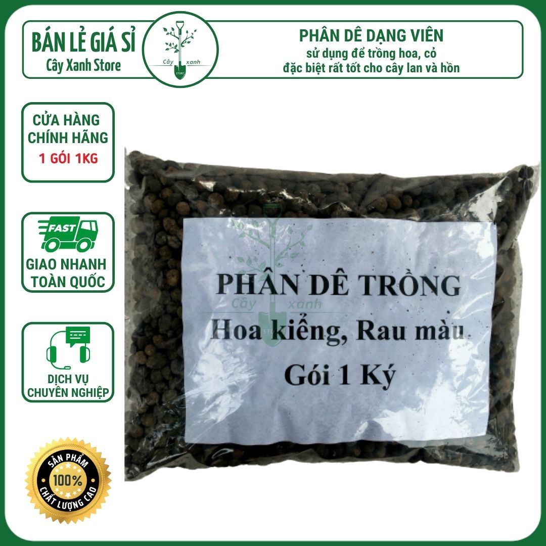 Phân bón hữu cơ phân dê đã qua xử lý gói 1kg
