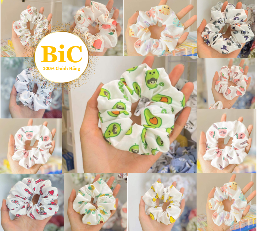 Dây cột tóc nữ Scrunchies