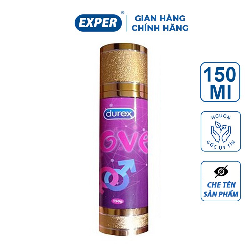 Gel bôi trơn Durex Love 150g hàng Thái, gel bôi trơn tình dục tăng khoái cảm kéo dài thời gian