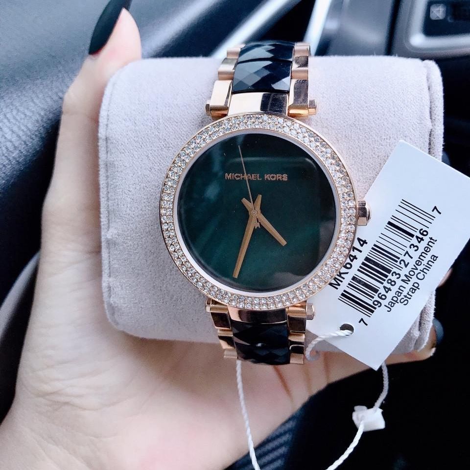 Đồng hồ? nữ đeo tay thời trang chống nước cao cấp Michael Kors MK6414 size 38mm fullbox , shop kiwi