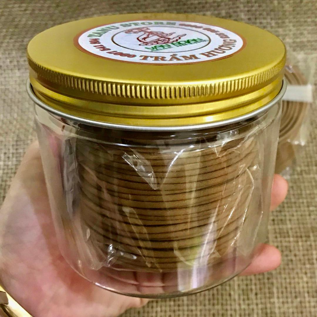 Nhang vòng trầm hương loại 4h rưỡi - mùi thơm dịu ngọt dễ chịu- tanustore