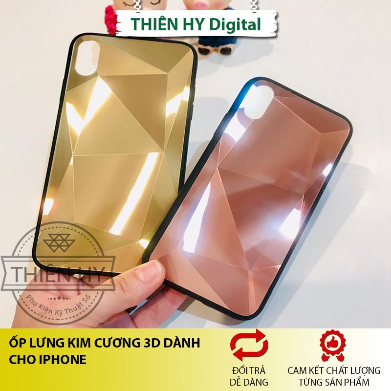 Ốp lưng kim cương 3d dành cho iphone