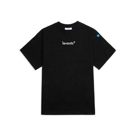 Áo thun levents popular logo tee/ black