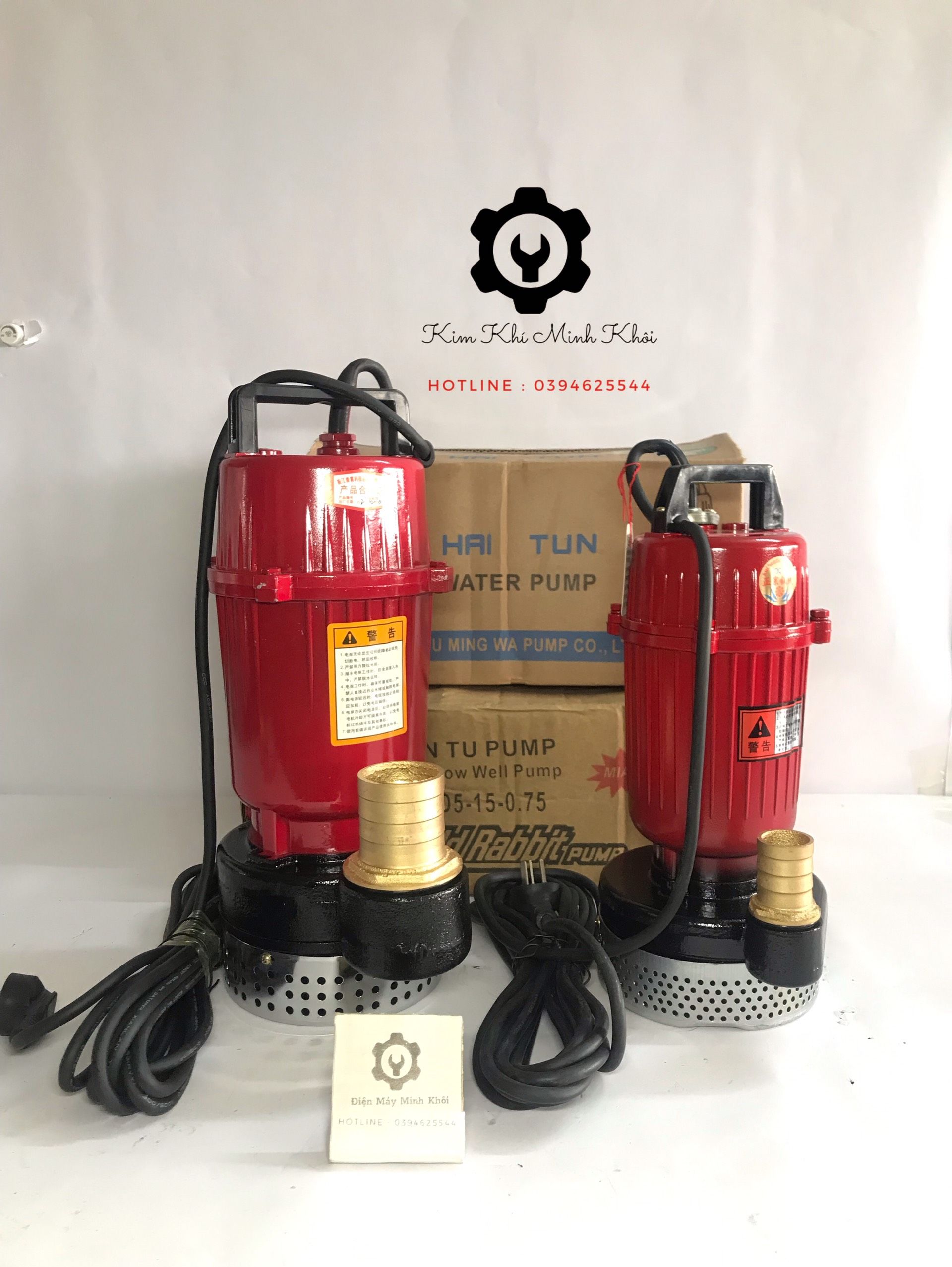 Máy bơm chìm| bơm tõm 750w 370w haitun - dây đồng 100% đầu ra f50 f27| máy bơm hồ cá, ao cá