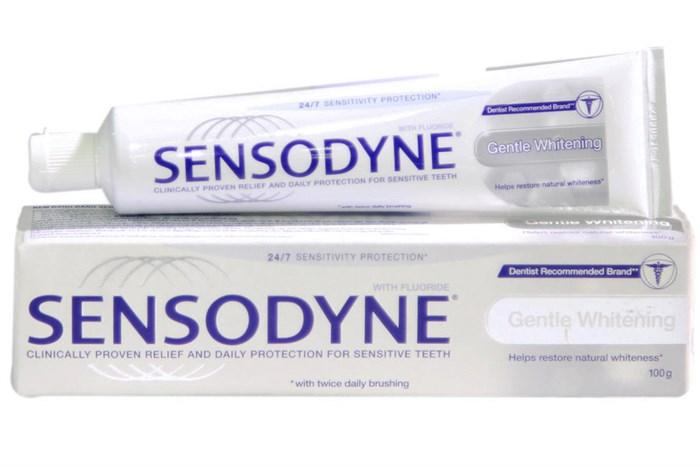 combo 12 tuýp Kem đánh răng Sensodyne Gentle Whitening 100g Giảm ê buốt_Trắng Răng Hiệu Quả