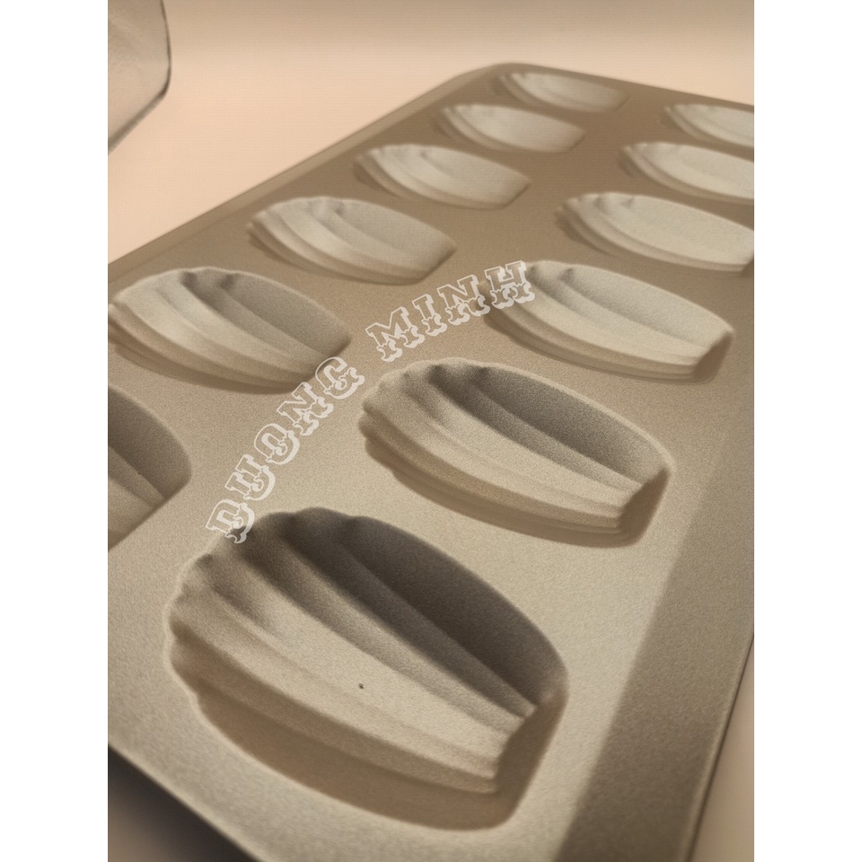 Khuôn nướng bánh chống dính hình sò 12 unibaker mb822