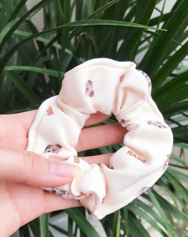 Dây Cột Tóc Scunchies, Cột Tóc vải Dày Đẹp, Ảnh Thật - phukienteen