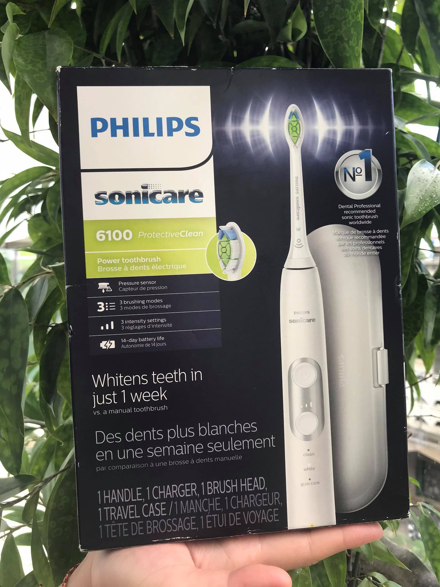 Bàn chải đánh răng điện PHILIP SONICARE 6100 PROTECTIVE CLEAN HX6877 - Siêu Phẩm đến từ Mỹ