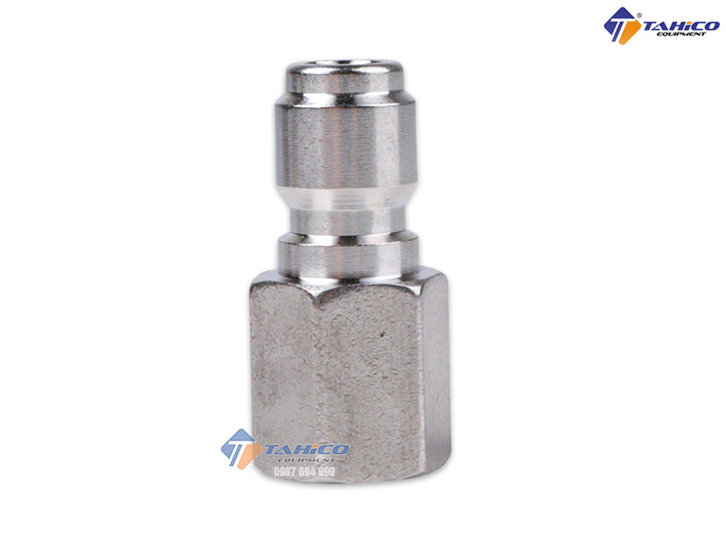 Đầu nối nhanh inox đuôi chuột 17