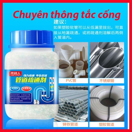 [HCM]COMBO 2 Bột thông tắc nghẽn cống nắp xanh-Bột Thông Bồn Cầu Thông Cống Tránh Tắc Nghẽn Vệ Sinh Đường Ống Nước