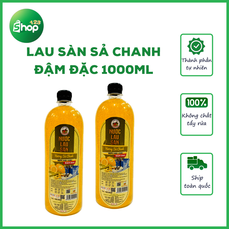 Lau sàn sả chanh 1000ml