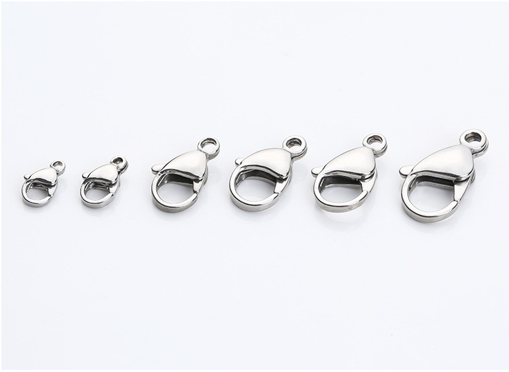 OXO Khóa Tôm Hùm Bằng Thép Không Gỉ   Khóa Lò Xo Kim Loại   Móc Treo Vòng Cổ Vòng Tay   Khóa Kết Nối Nhiều Thông Số Kỹ Thuật diy Phụ Kiện Trang Sức