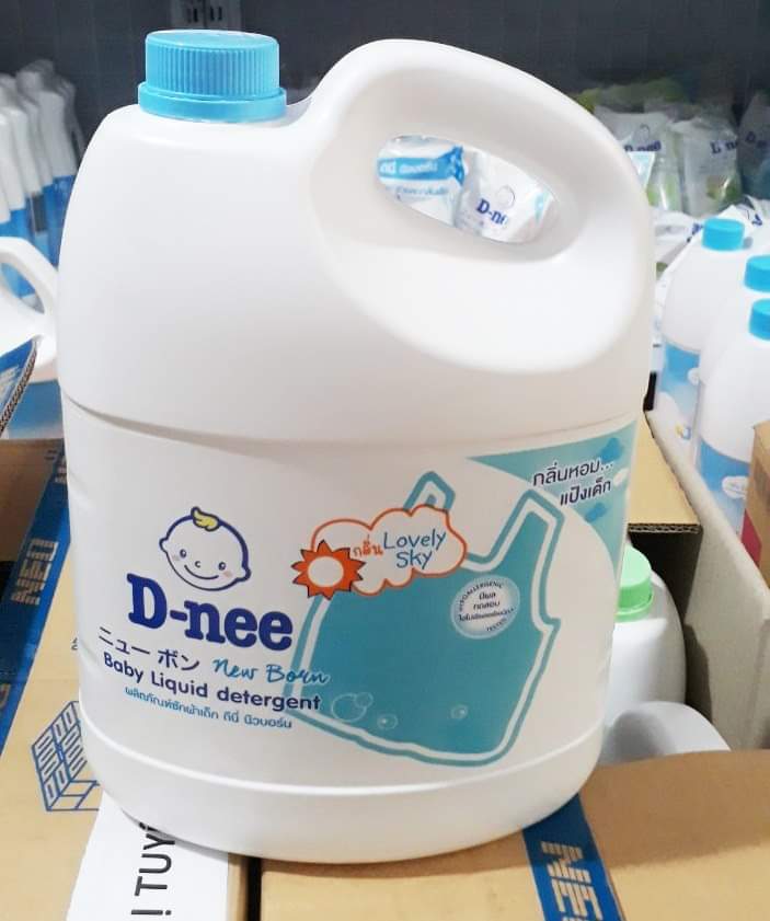 Nước giặt dnee nước giặc tốt cho làn da của bé