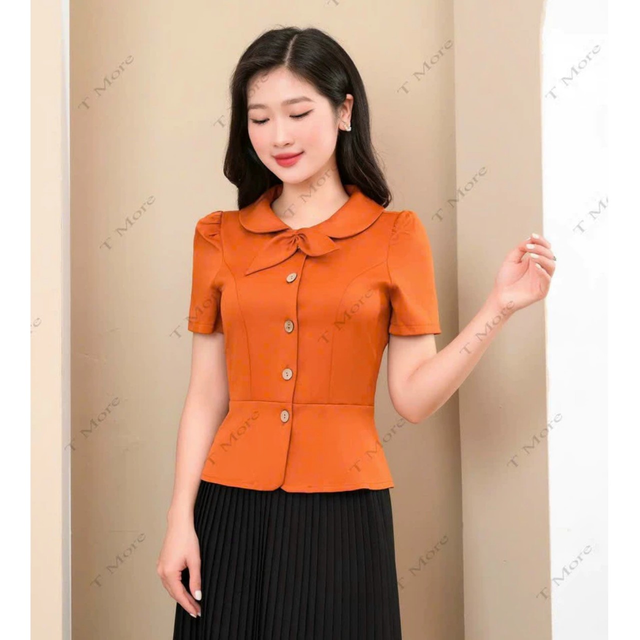 Áo kiểu sơ mi công sở có size lớn