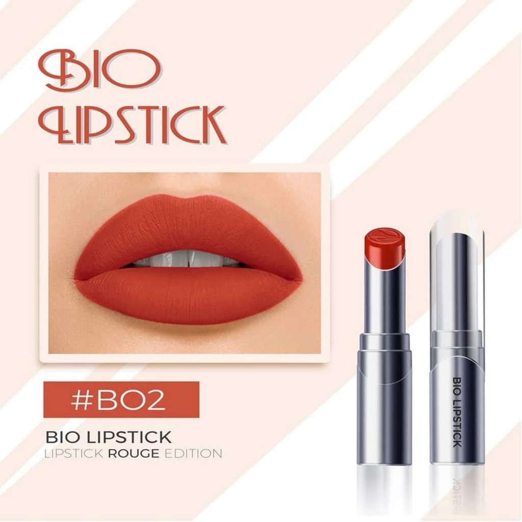 Son Lì Chống Nước Mượt Như Nhung Bio Lipstick