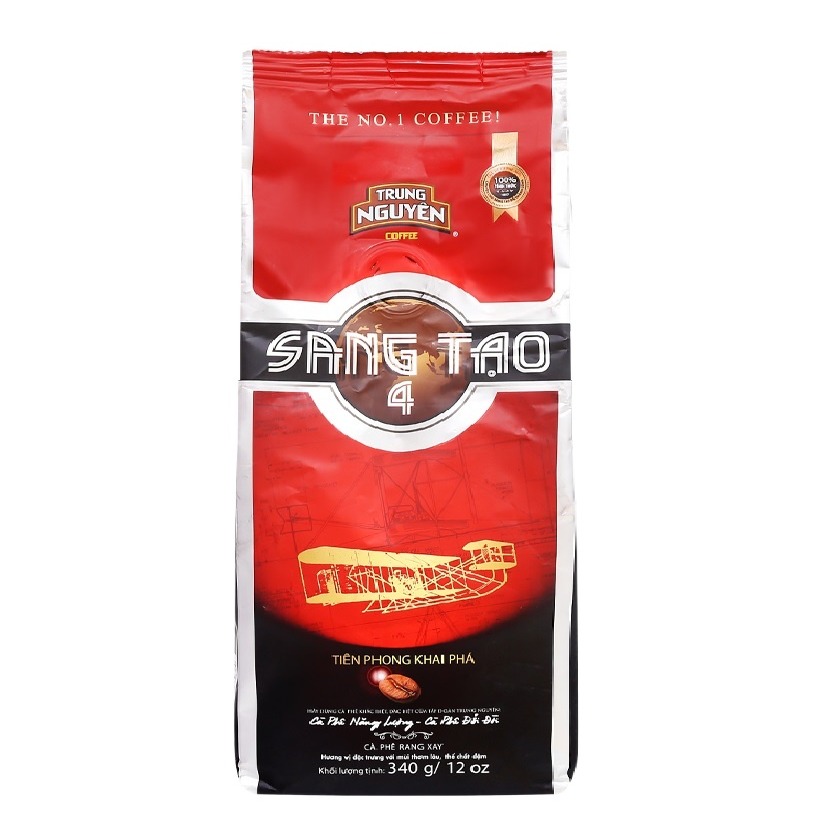 Cà phê Sáng Tạo 4 Trung Nguyên - Cà phê rang xay pha phin Trung Nguyên