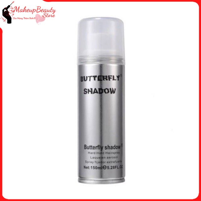 Gôm xịt tóc butterfly nhí bỏ túi 150 ml ms 117