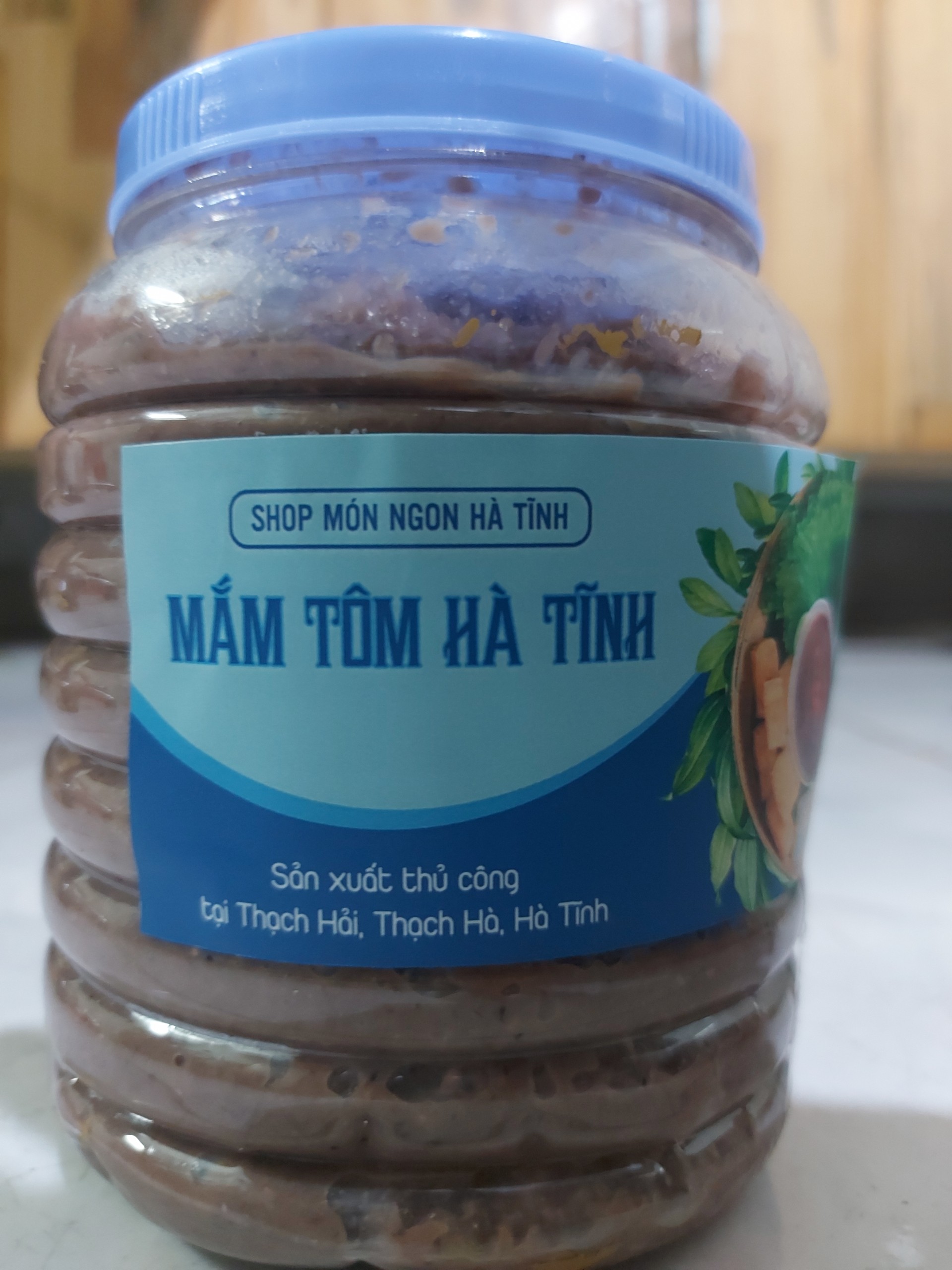 Mắm Tôm. Ruốc Hà Tĩnh. Hũ 1kg