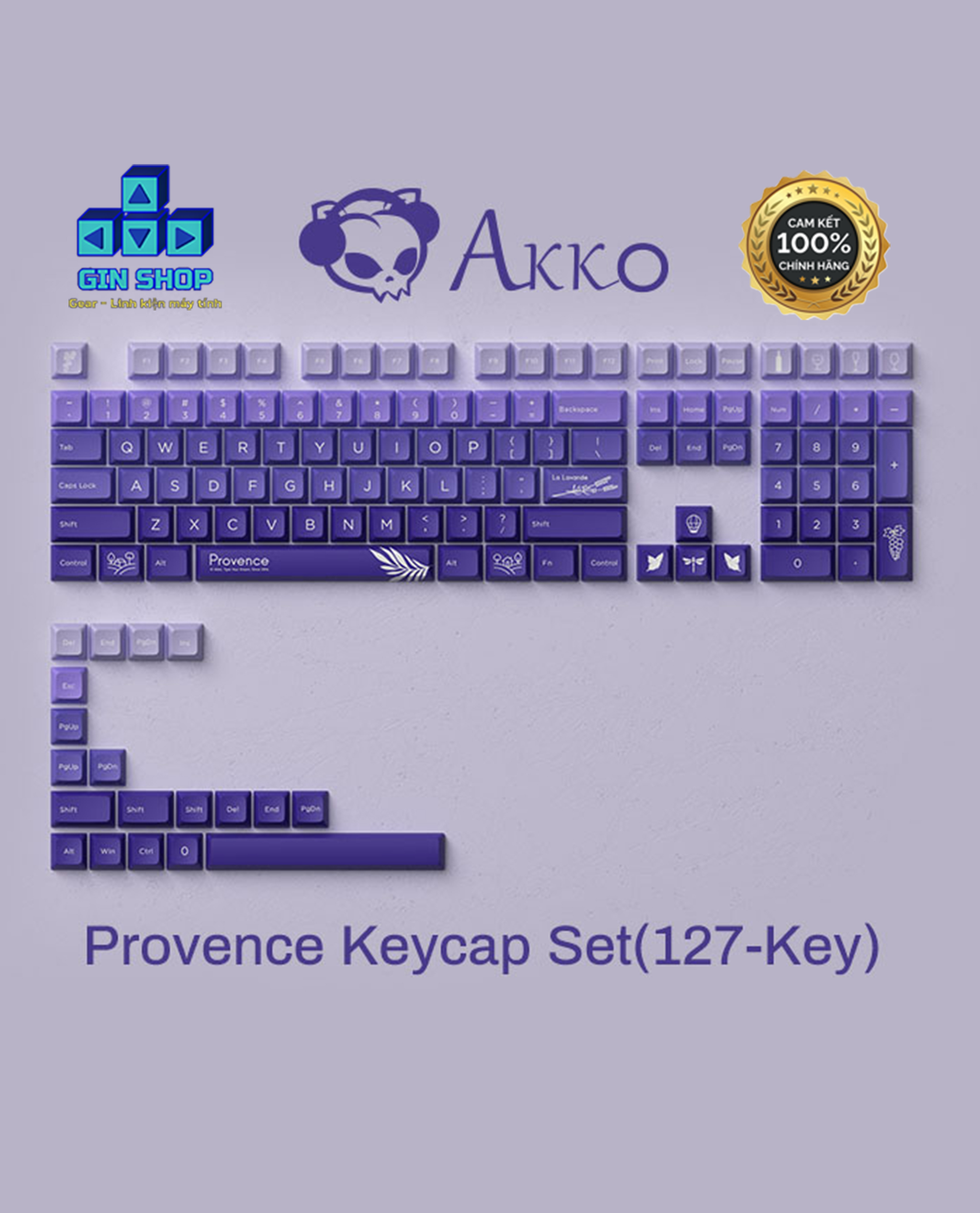 Keycap akko – provence