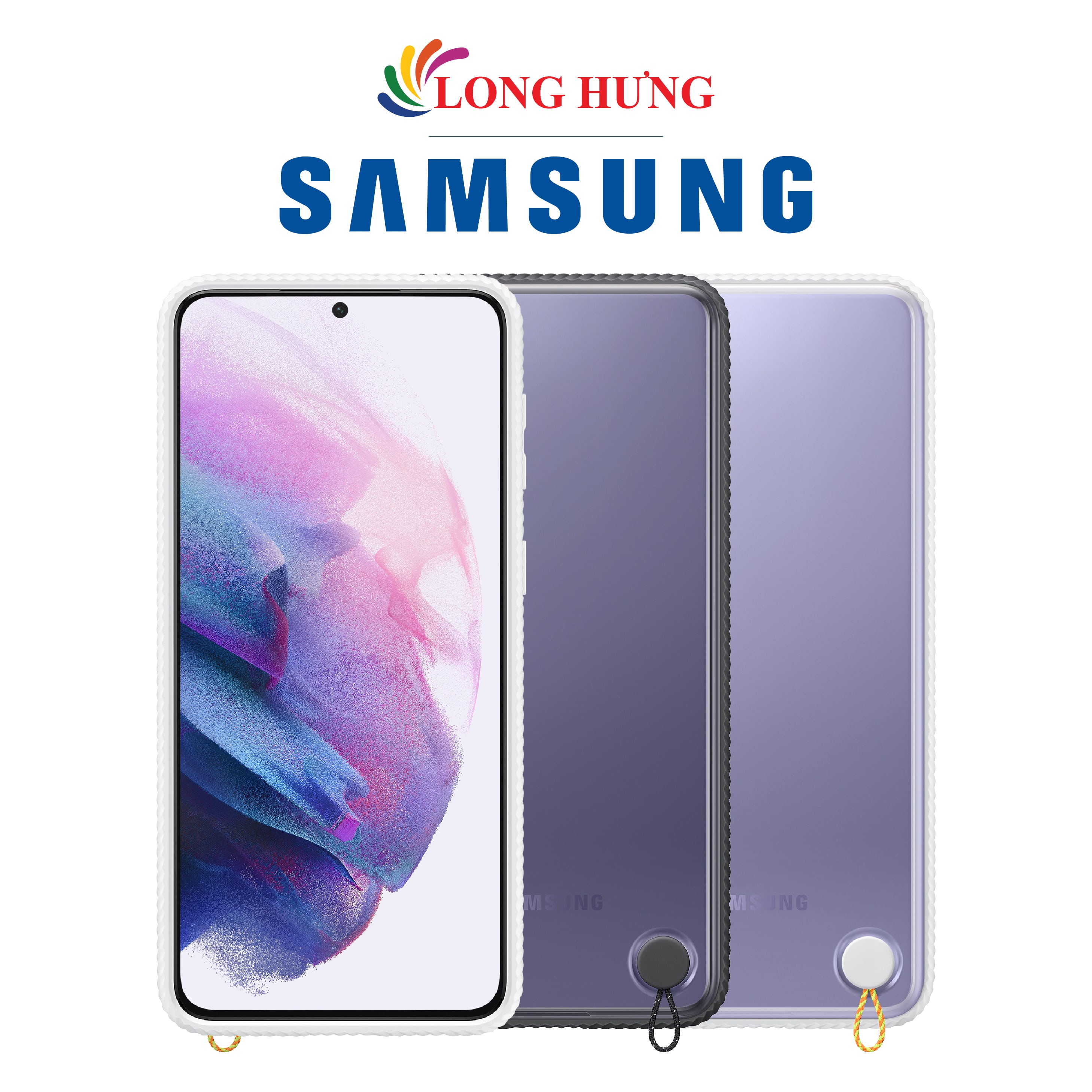 Ốp lưng chống sốc Clear Protective Samsung Galaxy S21+ 5G EF-GG996 - Hàng chính hãng - Thiết kế sang trọng Chất liệu cao cấp Bảo vệ mặt lưng máy