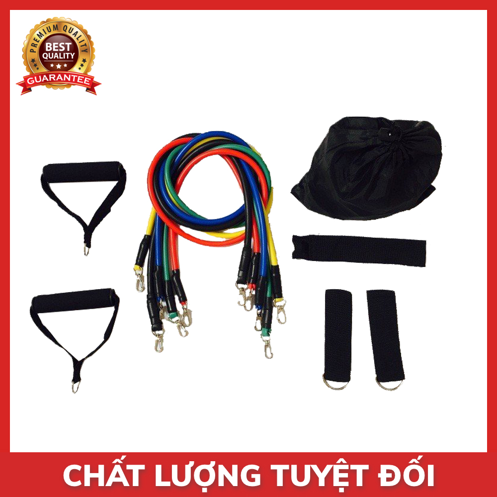 Bộ Dây Ngũ Sắc Tập Thể Hình, Dây Ngũ Sắc Tập Gym, Bộ Dây Tập Gym Đa Năng