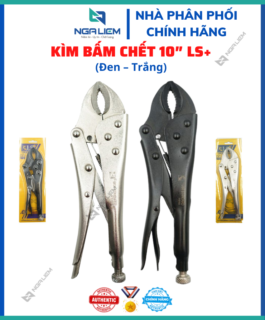 Kìm bấm chết 10″ ls+